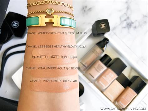 chanel les beiges eau de teint water fresh tint swatches|chanel tinted moisturizer shades.